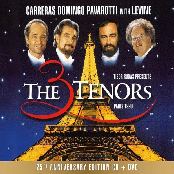 CARRERAS/DOMINGO/PAVAROTTI – The 3 Tenors (CD + DVD, New 25th Anniversary Edition 2023)