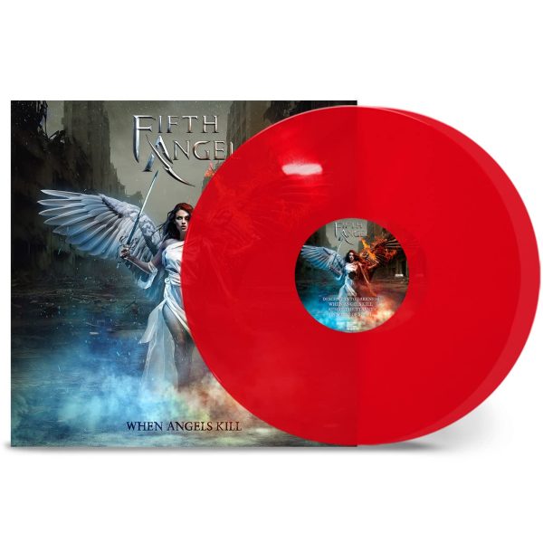 FIFTH ANGEL – WHEN ANGELS KILL transparent red LP2