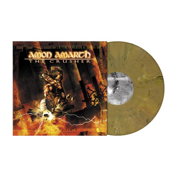 AMON AMARTH – CRUSHER brown marbeled vinyl LP
