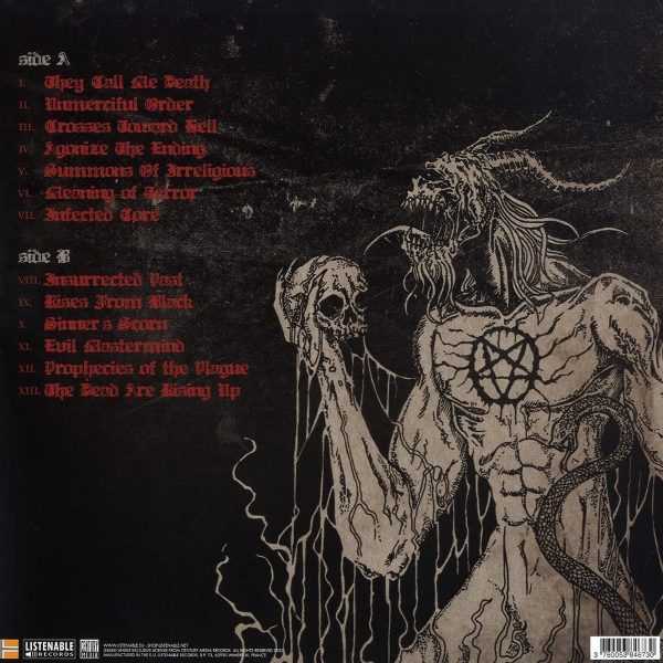 KRISIUN – ARISE FROM BLACKNESS transparent red vinyl  LP