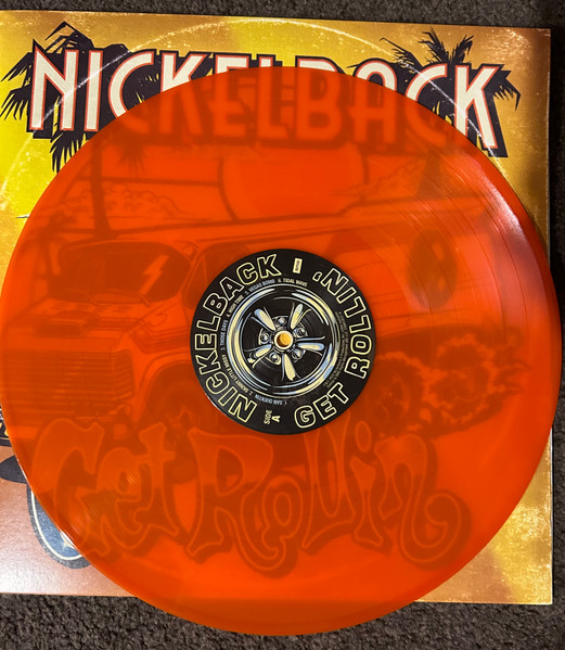 NICKELBACK – GET ROLLIN transprent orange vinyl LP