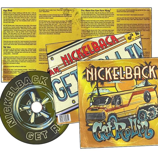 NICKELBACK – GET ROLLIN CD