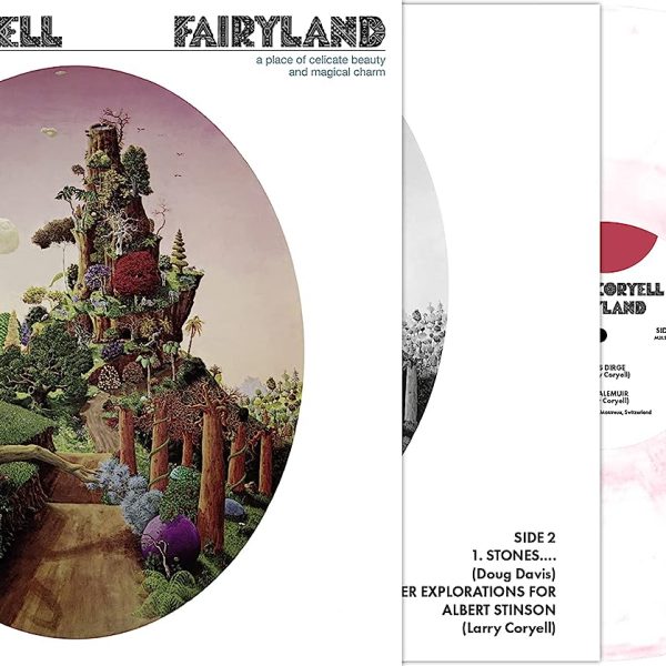 CORYELL LARRY – FAIRLAND marbeled pink & white vinyl RSD LP