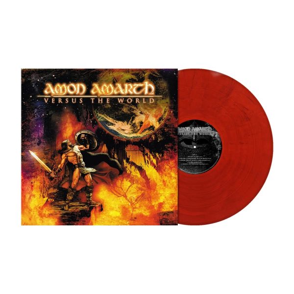 AMON AMARTH – VERSUS THE WORLD red marbeled vinyl LP