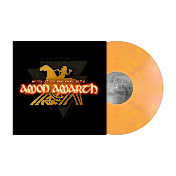 AMON AMARTH – WITH ODEN ON OUR SIDE firefly glow marbeled vinyl LP