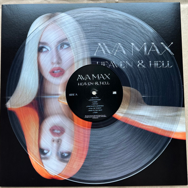 AVA MAX – HEAVEN & HELL clear vinyl LP