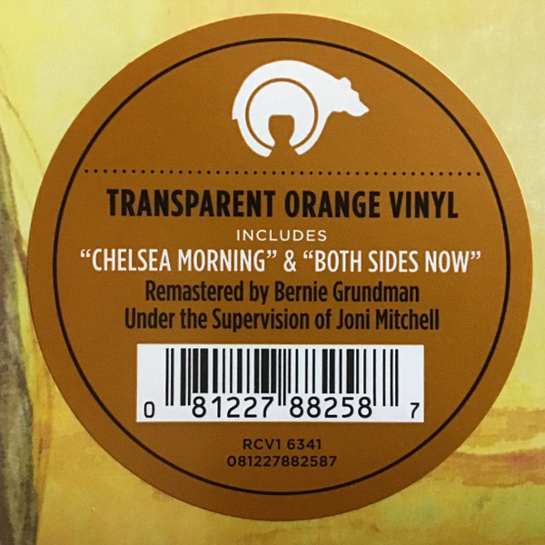 MITCHELL JONI – CLOUDS transparent orange vinyl LP