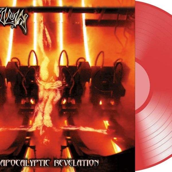 KRISIUN – APOCALYPTIC REVELATION transparent red vinyl LP