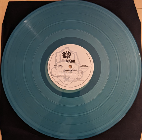 MASE – HARLEM WORLD translucent blue vinyl LP