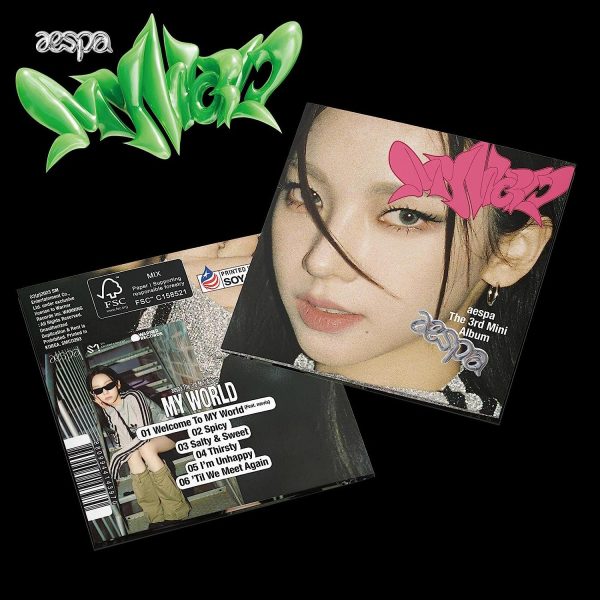 AESPA – My World-the 3rd Mini Album CD (Poster Version)