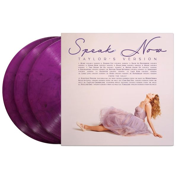 SWIFT TAYLOR – SPEAK NOW TAYLOR’S VERSION orchid merbled vinyl LP3