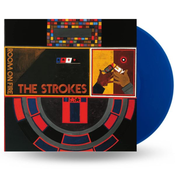 STROKES – ROOM ON FIRE ltd blue vinyl LP