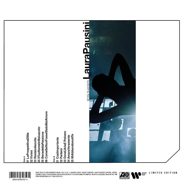 PAUSINI LAURA – RESTA IN ASCOLTO ltd smokey vinyl LP