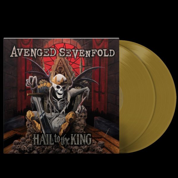 AVENGED SEVENFOLD – HAIL TO THE KING gold vinyl LP2