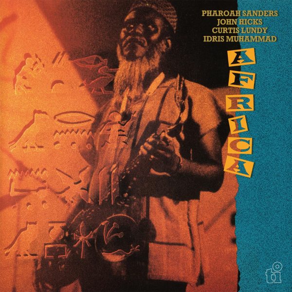 SANDERS PHAROAH – AFRICA orange & black marbled vinyl LP2