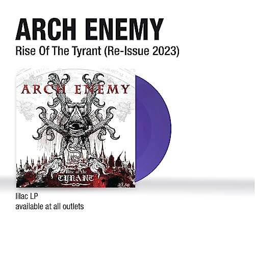 ARCH ENEMY – RISE OF TYRANT ltd lilac vinyl LP