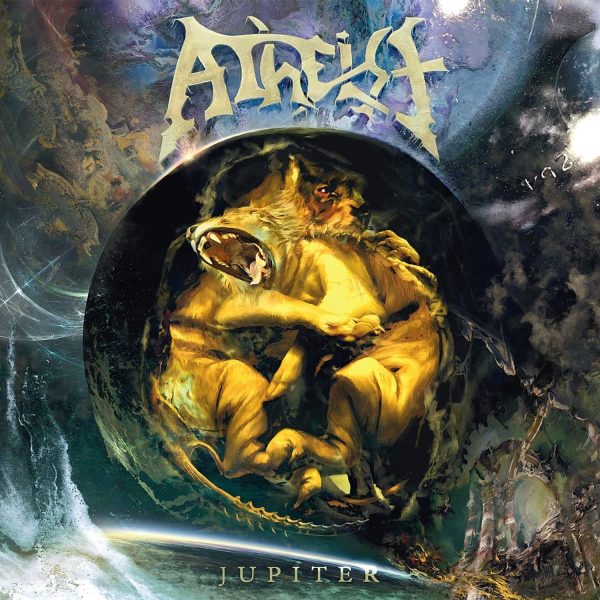 ATHEIST – JUPITER yellow/blue/brown splatter vinyl LP