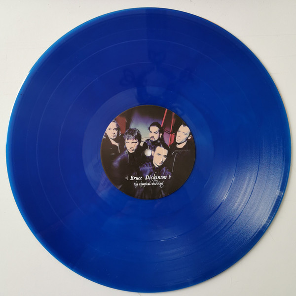DICKINSON BRUCE – CHEMICAL WEDDING brown & blue vinyl LP2