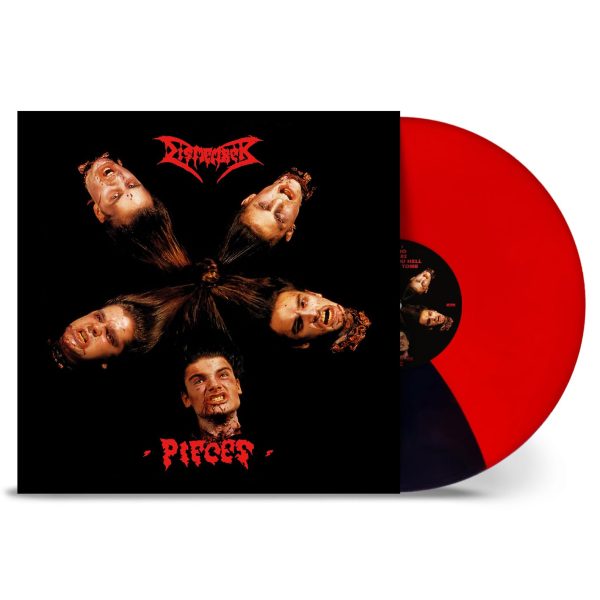 DISMEMBER – PIECES red/black splatter vinyl LP