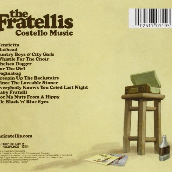 FRATELLIS – COSTELLO MUSIC CD