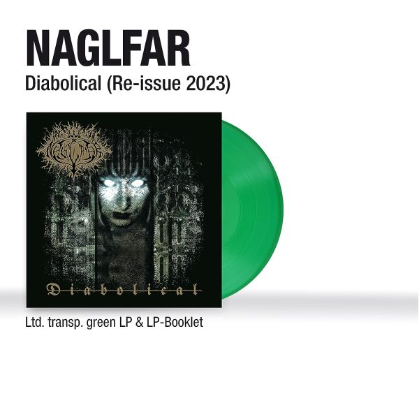 NAGLFAR – DIABOLICAL ltd transparent green vinyl  LP