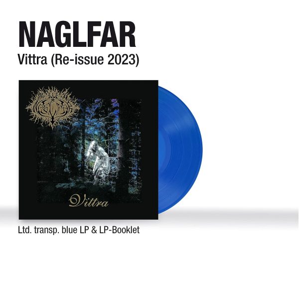NAGLFAR – VITTRA ltd transparent blue vinyl LP