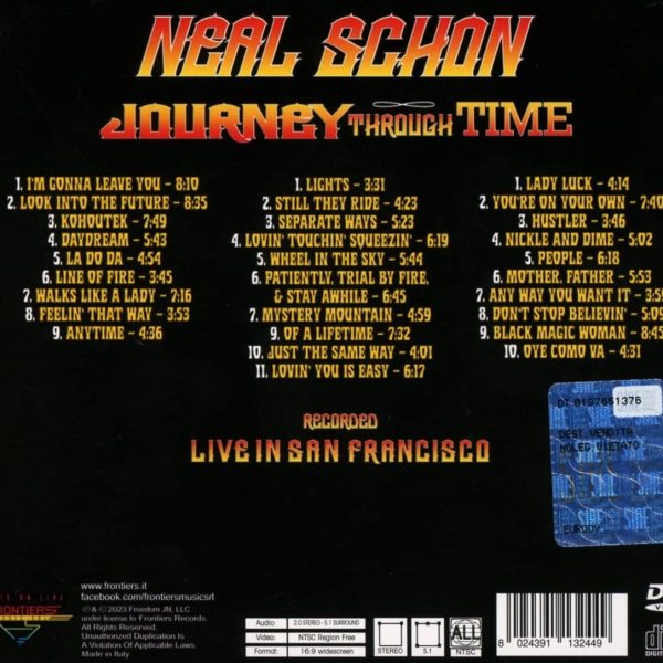 SCHON NEAL – JOURNEY THROUGH TIME CD3 + DVD