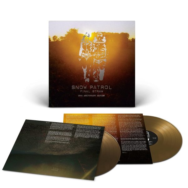 SNOW PATROL – FINAL STRAW gold vinyl LP2