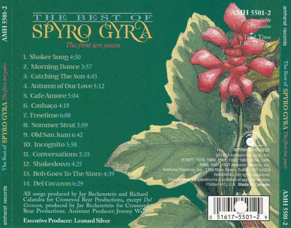 SPYRO GYRA – BEST OF CD