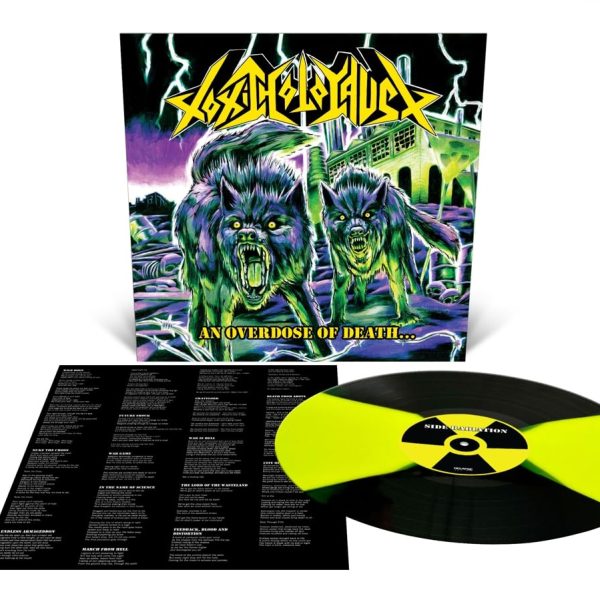 TOXIC HOLOCAUST – AN OVERDOSE OF DEATH ltd vinyl LP