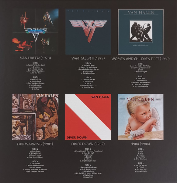 VAN HALEN – 1976-1984 LP6