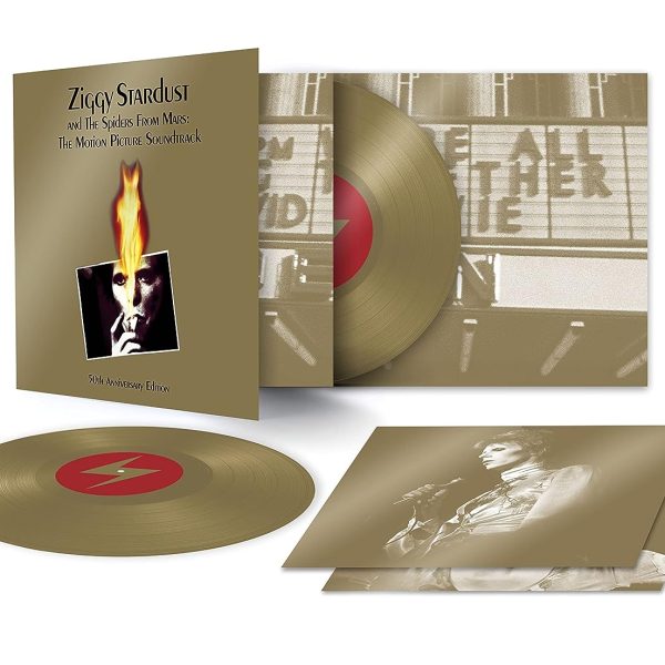BOWIE DAVID – ZIGGY STARDUST: SOUNDTRACK 50th anniversary edition [2LP Gold Vinyl]
