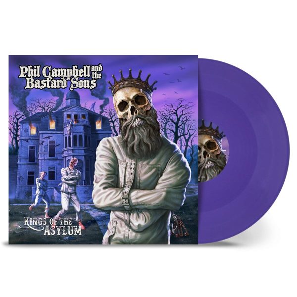 PHIL CAMPBELL AND BASTARD SONS – KINGS OF THE ASYLUM ltd purple vinyl LP