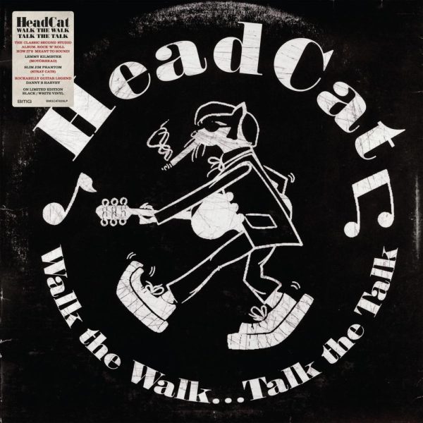 HEADCAT – WALK THE WALK…TALK THE TALK black/white vinyl LP