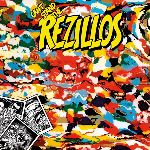 REZILLOS – CAN’T STAND THE REZILLOS red & black marbled vinyl LP