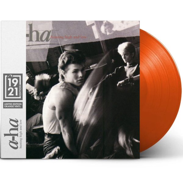 A-HA – HUNTING HIGH & LOW sunset orange vinyl LP