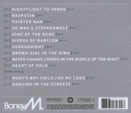 BONEY M – NIGHTFLIGHT TO VENUS CD