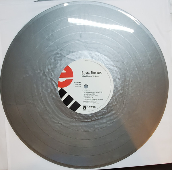 BUSTA RHYMES – WHEN DISASTER STRIKES silver vinyl LP2