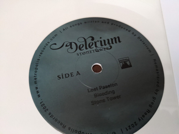 DELERIUM – STONE TOWER white vinyl  LP2