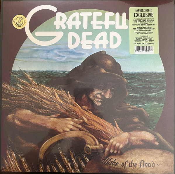 GRATEFUL DEAD – WAKE OF THE DEAD cola-bottle clear vinyl LP