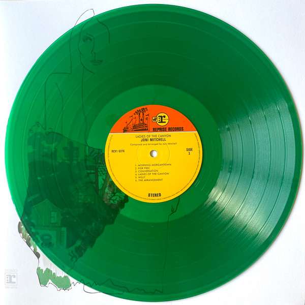 MITCHELL JONI – LADIES OF THE CANYON transparent green vinyl LP