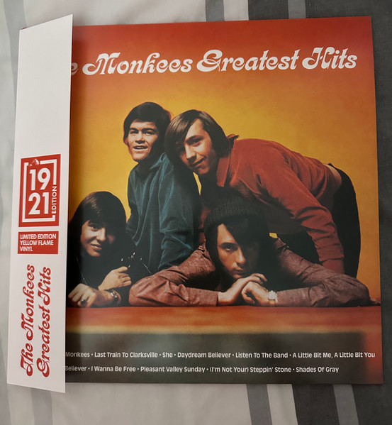 MONKEES – GREATEST HITS yellow flame viny LP