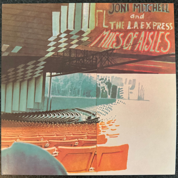 MITCHELL JONI – MILES OF AISLES transparent sea blue vinyl LP2