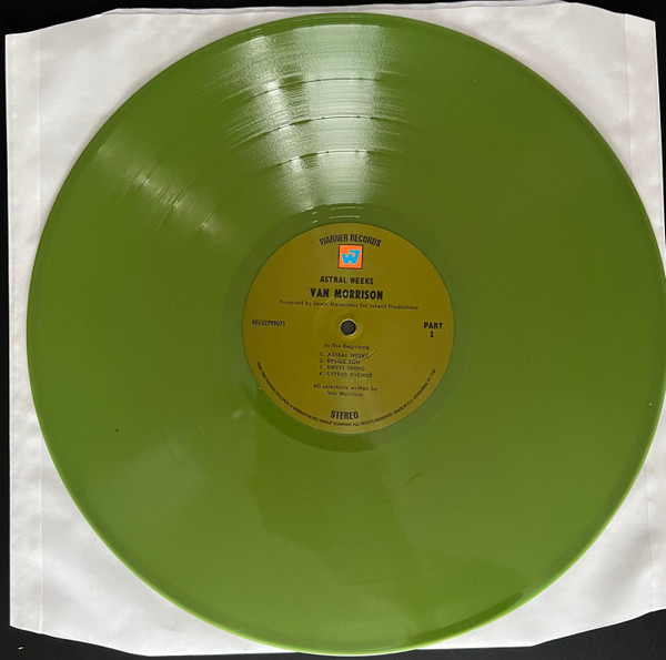 MORRISON VAN – ASTRAL WEEKS olive green vinyl LP