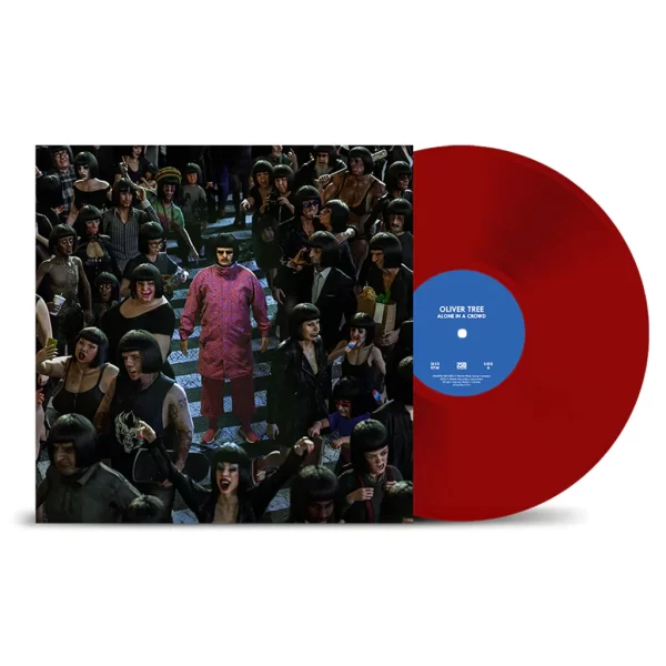 TREE OLIVER – ALONE IN A CROWD red vinyl LP