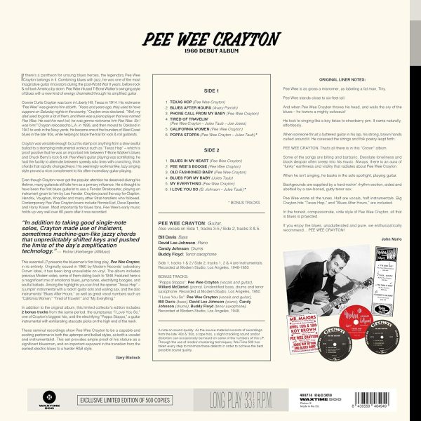 CRAYTON PEE WEE – PEE WEE CRAYTON LP