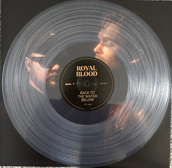 ROYAL BLOOD – BACK TO WATER BELOW ltd clear vinyl LP