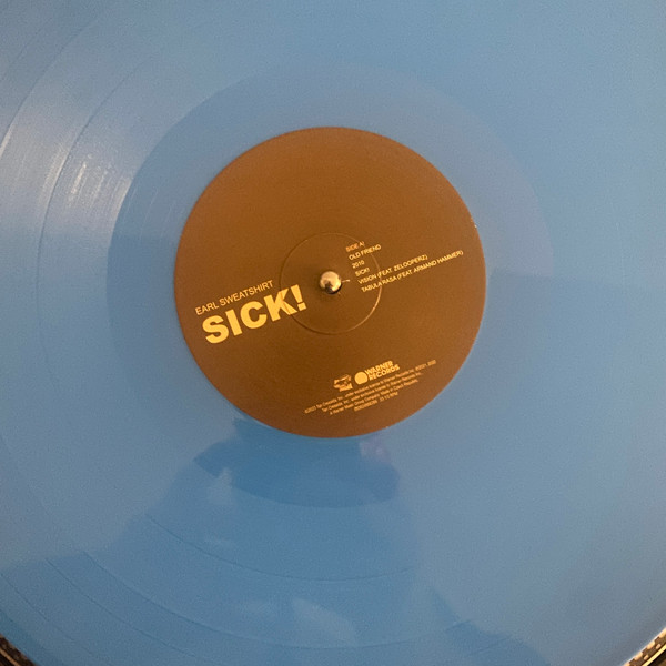 EARL SWEATSHIRT – SICK! light blue vinyl LP