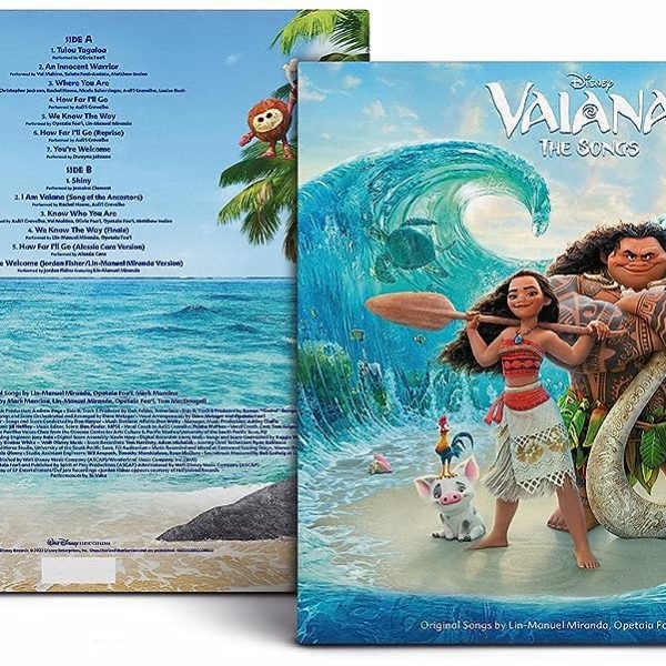 SOUNDTRACK – VAIANA ocean blue vinyl LP