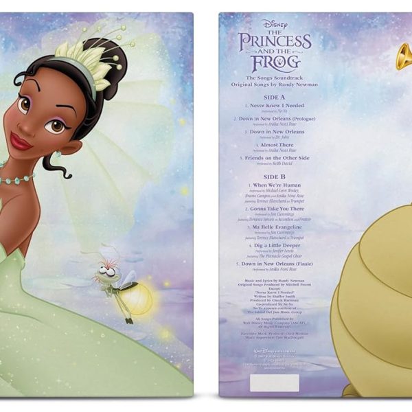 SOUNDTRACK – PRINCESS AND THE FROG zesty lemon yellow vinyl LP